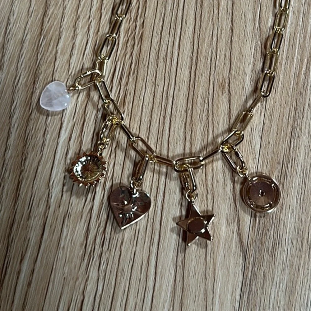 Universal Thread Gold Charm Necklace - Picture 9 of 9